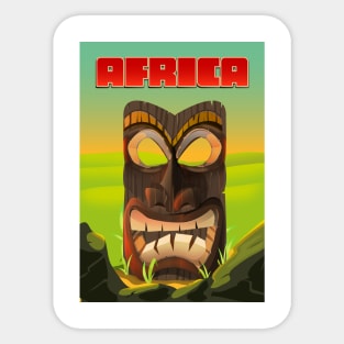 Africa Sticker